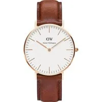 Daniel Wellington Quarzuhr Daniel Wellington Damen-Uhren Analog Quarz
