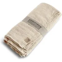 Lovely Linen Tischdecke Lovely Tischdecke vanilla 145x250cm