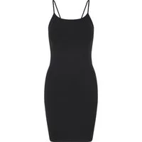 URBAN CLASSICS Shirtkleid Urban Classics Damen Ladies Stretch Jersey Slim Dress (1-tlg)