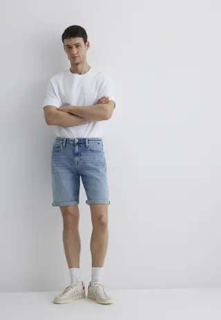 Mavi Shorts "BRIAN" Slim Fit Denim Shorts
