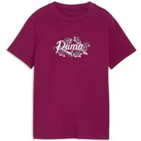 PUMA T-Shirt ESS NATURE 20 GRAPHIC TEE G Regular Fit, Kurzarm, sportlicher Stil, für Jugendliche