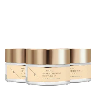 3 x Vitamin C Bio Aufhellende Feuchtigkeitscreme 50ml