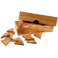 Philos Spiel Philos 3618 - Dreieck Domino, Holz