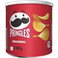 Pringles Knabberei, Pringles Original gesalzene Stapelchips dezent würziger Geschmack 40g