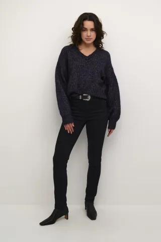 Strickpullover Loose fit purple