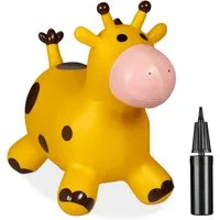 relaxdays Hüpftier Giraffe, (1-tlg)