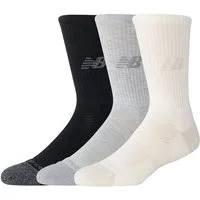 New Balance Sportsocken ACTIVE CREW SOCKS 3 PACK (3-Paar) 3er-Pack, Cushion-Ausführung, strapazierfähige Verarbeitung