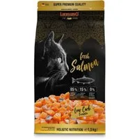 Leonardo Catfood Fresh Salmon & Poultry - getreidefreies Trockenfutter mit 85% Fleisch, Trockenfutter für: Katzen