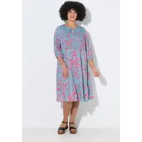 Angel of Style Jerseykleid Smokkleid A-Linie Midilänge Viskose Alloverdruck