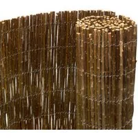 Spetebo Balkonsichtschutz Matte aus Weide - 250 x 75 cm (Anzahl, 1-St., Stück) individuell einsetzbar