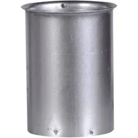 Firefix Ofenrohr FireFix Wandfutter Ø 80 mm, doppelt für Pelletöfen