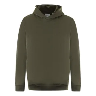 Lyle & Scott Schlichter grüner Pullover mit Kapuze