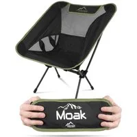 normani Campingstuhl Ultraleichter Campingstuhl Moak, Campingstuhl Angelstuhl - Gartenstuhl bis zu 135 kg