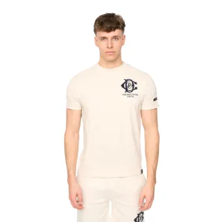Duck and Cover - "Randolph" T-Shirt für Herren, Leger (Steinfarben)
