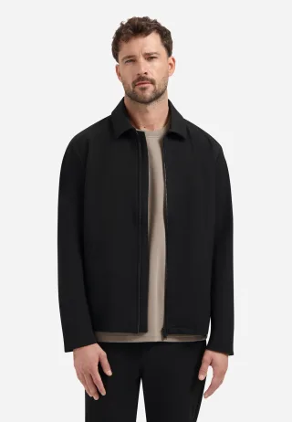 No Excess - Jacket Shirt Hybrid Full Zipper black - Gr. - S