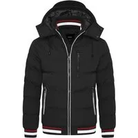 OneRedox Winterjacke ORNUUK Herren warme Pufferjacke Steppjacke Windbreaker