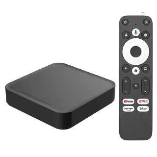 [Netflix & Google Certified]RockTek GT1 UHD TV Box 2GB+32GB Realtek1325 A55 Edge AI Support Dolby Atmos 2T2R Wifi5 BT5.2