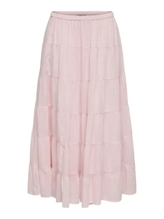 ONLY - ONLKELLY LONG LAYER SKIRT WVN Pale Lilac - Gr. - M