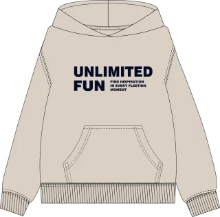 ATTENTION - Kn.-Hoodie desert cream - Gr. - 98