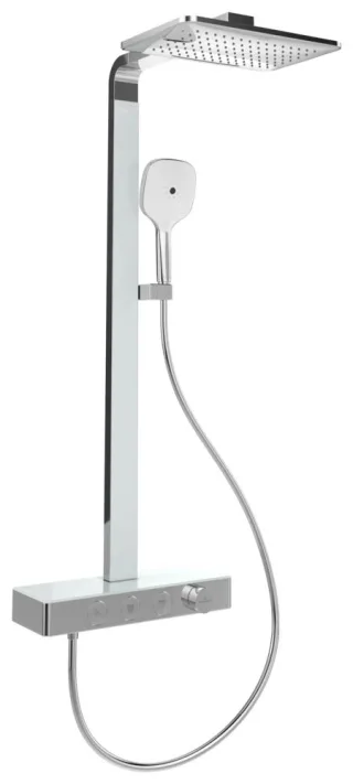 Villeroy & Boch Duschsystem Infinity Showers 413x1108x561mm wandm Chrom TVS11000400061