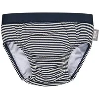 Sterntaler® Badehose UV-Schutz 50+ Badehose Hai (1-St) Badehose Seersucker mit Hai-Print & Kordel, Windeleinsatz bis 86/92