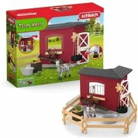 Schleich® Babypuppe Ziegenstall