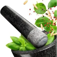 madeco Mörser Ersatzstößel Granit 16cm Stößel für Mörser einzeln (ohne Mörser)