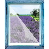 VABIONO Pollenschutzgitter 3x Pollenschutzvlies Insektenschutz für Fenster 130x150cm zuschneidbar, (3er Packung inkl. 2x Klettband, Pollenschutz für Allergiker - sorgt für frische Raumluft), kostenloser Versand