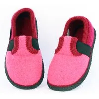 Beck Hüttenschuh Bobby Hüttenschuhe (aus Österreich, reine Schurwolle, warme Füße für Kita, Schule und Zuhause) rutschfeste Sohle