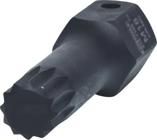 KS Tools 1/2" DUODRIVE Spezial-Kraft-Bit-Stecknuss XZN, kurz - 515.1166