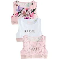 Baker by Ted Baker Crop-Top Baker by Ted Baker Kurztops, 3er-Pack (3-tlg)