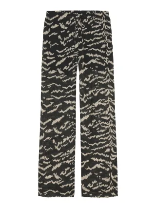 Catwalk Junkie - Tiger pull on trousers black - Gr. - 36