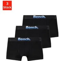 Bench. Boxer Boxershorts für Jungen (Packung, 3-St) mit modernem Markenlogo vorn