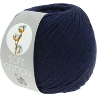 LANA GROSSA Soft Cotton Häkelwolle, 140 m