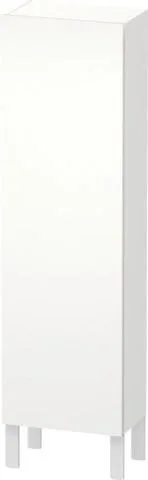 Duravit L-Cube Halbhochschrank Weiß Supermatt 400x243x1320 mm - LC1168L8484 LC1168L8484