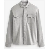 Next Hemdjacke Hemdjacke aus Jersey (1-St)