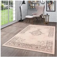 Pergamon Designteppich Designer Teppich Passion Vintage Bordüre, Rechteckig, Höhe: 9 mm