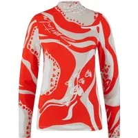 Sportalm Kitzbühel Sweatshirt Jordy Mercerisiertes Modal mit edlem Glanz und modernem Cutaway-Ausschnitt.