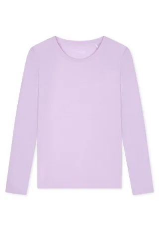 SCHIESSER - Shirt langarm Rundhals orchid - Gr. - 46