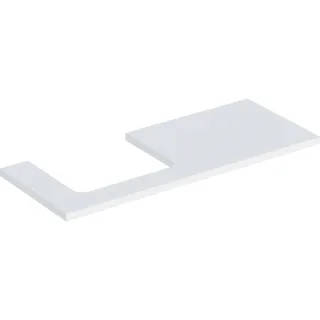 Geberit ONE Waschtisch-Platte, Ausschnitt links, für Aufsatzwaschtisch 505305002
