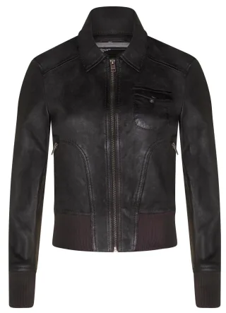 Damen MA-1 Varsity Bomberjacke-Modbury