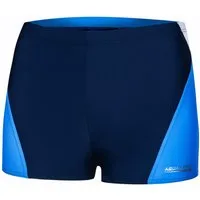 Aqua Speed Badehose für Herren Alex Schwimmhose Training chlorfest Navy Weiß Blau XL (Für kontrollierte Technikarbeit im Hallenbadbetrieb) Pflegeleicht und schnell trocknend nach dem Waschen