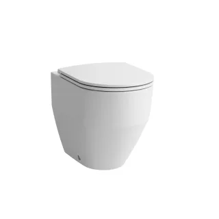 LAUFEN Stand-WC, Pro, 430x530, weiß, Tiefspüler, für 4,5/3 l-Spülung, spülrandlos, 8.2295.6.000.000. H8229560000001