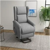 HOMCOM Relaxsessel Fernseh-/TV-Sessel mit Liegefunktion und Fernbedienung (Set, 1-St., 1), Elektrische Aufstehhilfe, 135° Liegefunktion