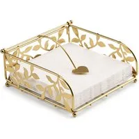 Ambiente® Serviettenhalter Sweet Serenity, Metall, (1-tlg., 1-teilig), Serviettenhalter Metall mit Haltebügel ca.18x18x7cm