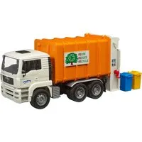 Bruder® Spielzeug-Müllwagen MAN TGA Müll-LKW Hecklader (02772), Made in Europe