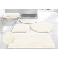 OTTO home Badematte Rabbit Badematten, Badvorleger, Badezimmer Teppich, Höhe 30 mm, rutschhemmend beschichtet, schnell trocknend, strapazierfähig, fußbodenheizungsgeeignet, Polyester, rechteckig, Kaninchenfell-Haptik, Badteppich, rechteckig, rund & a