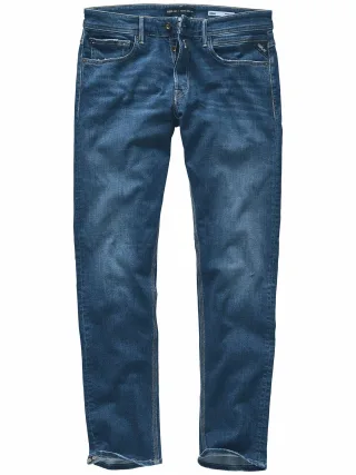 Replay Herren Collab-Jeans-Willbi Blau 99 % Baumwolle, 1 % Elasthan