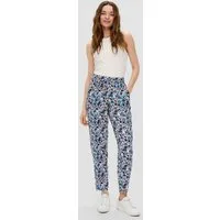s.Oliver Chinos Hose Schlupfhose aus reiner Viskose mit Tapered Leg