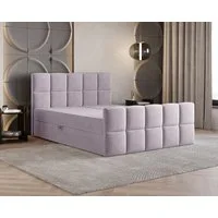 B&B Home Boxspringbett Boxbett Coriano II 180 cm 200 cm (H3 Matratze Bonellfederung, Kopfteil, Bettkasten und Topper)
